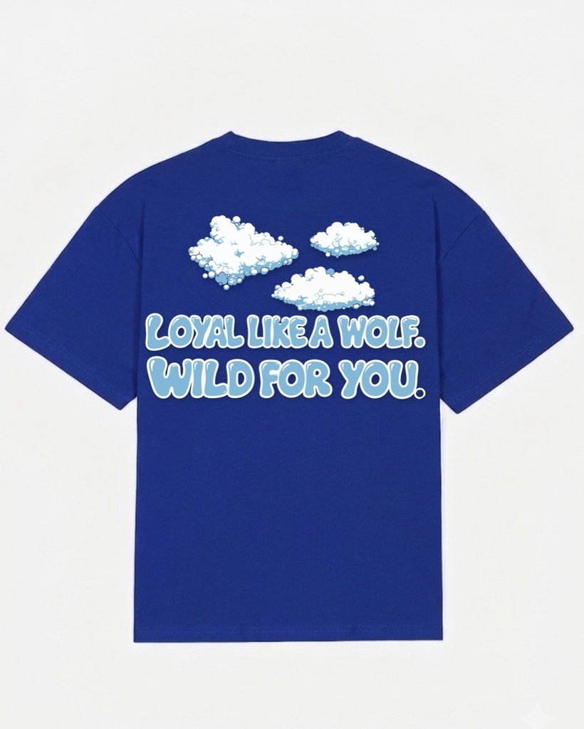Blue Oversized T-shirt