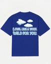 Blue Oversized T-shirt